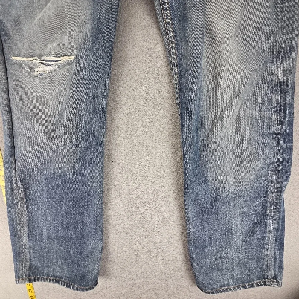 Vintage Levis Engineered Jeans Mens Blue Buckle Back Honeycomb Fits 32x31
